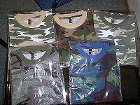 Maskáčové tričko 155g